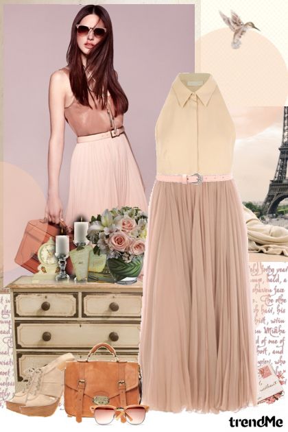 Chic in nude!- Fashion set