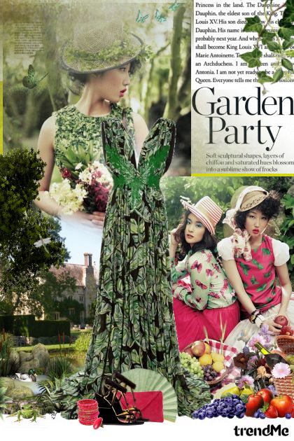 Garden party!- combinação de moda
