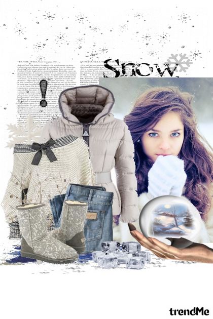 Let it snow!- combinação de moda