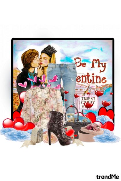 Be My Valentine- Combinazione di moda