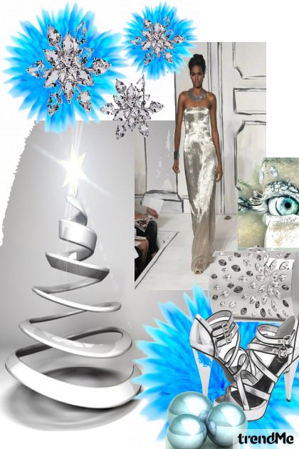 silver christmas- Fashion set