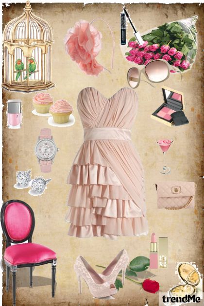 Light pink- Fashion set