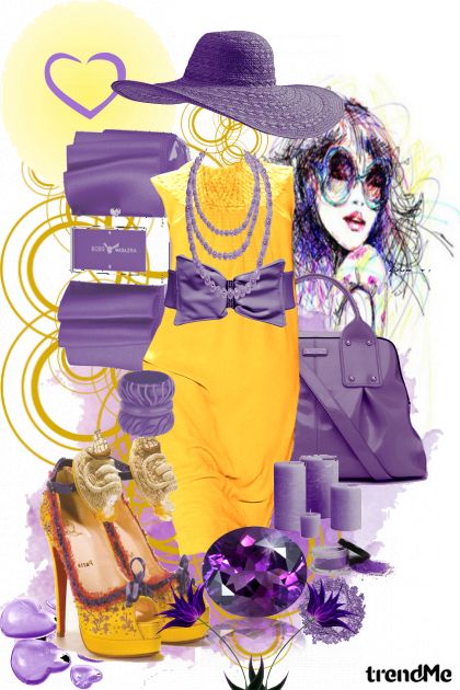 Purple haze- Fashion set