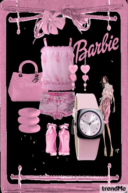 be Barbie- Modna kombinacija