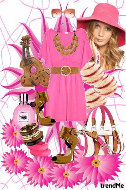 Pink Camel- combinação de moda
