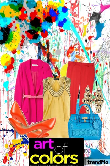 Colorful- combinação de moda