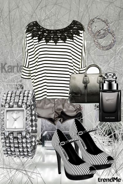 Black & White magic!!!- Fashion set