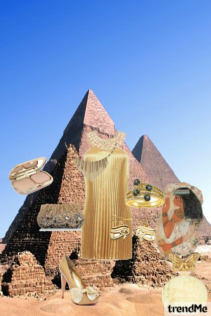 egipt - combinação de moda