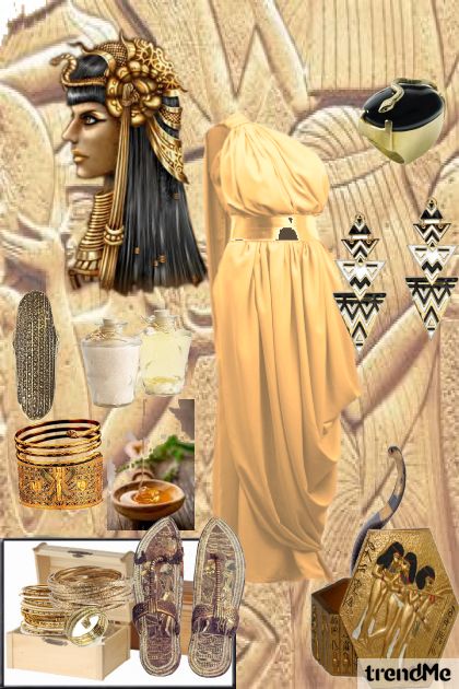 Egipat- combinação de moda