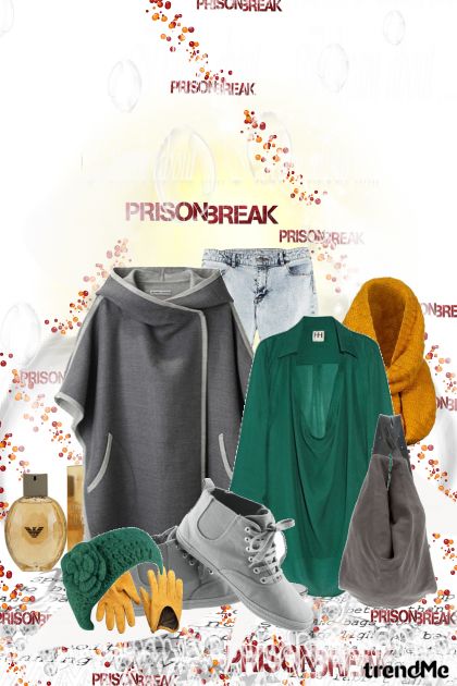 prison break- combinação de moda