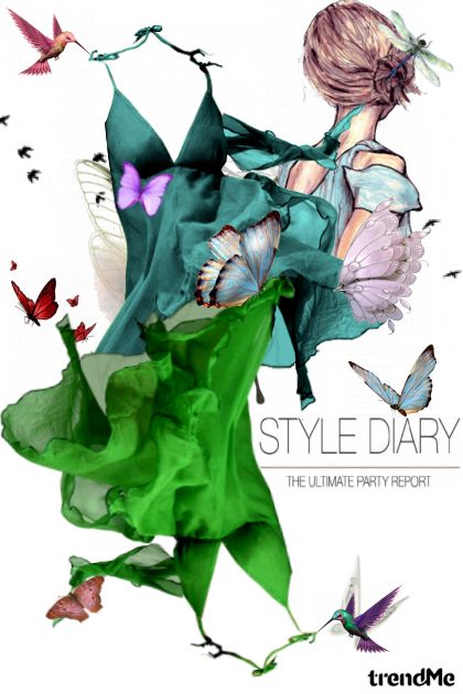 diary- Combinazione di moda