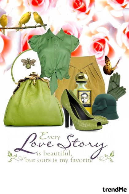 greenlovestory- Combinaciónde moda