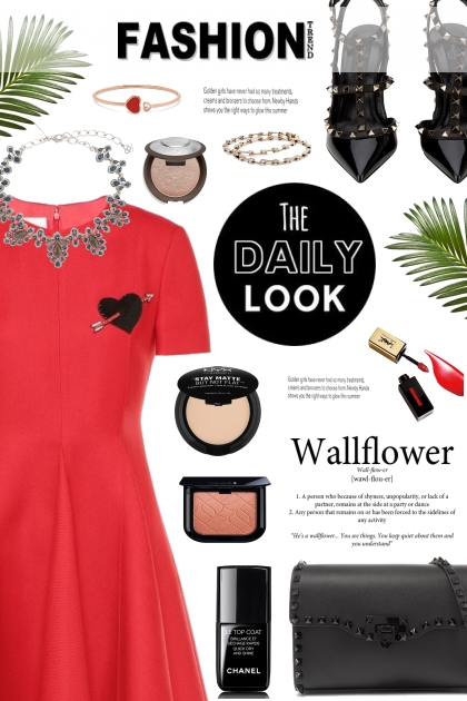 The Daily Look: Red Dress- Combinazione di moda