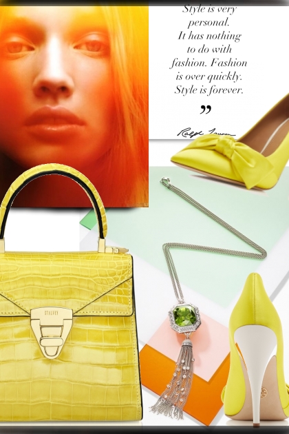 Lime accessories- Fashion set