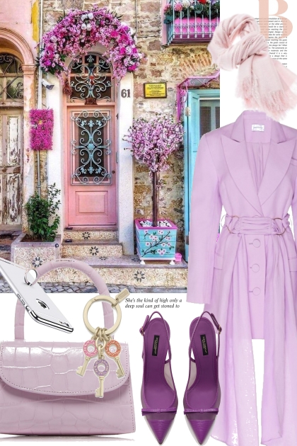Lavender shades- Modekombination