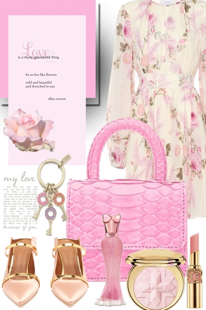 Romantic pink- Modna kombinacija