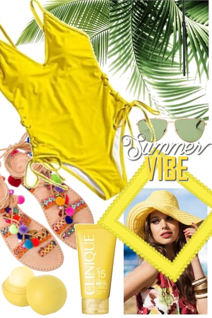 Bright summer colors- Fashion set
