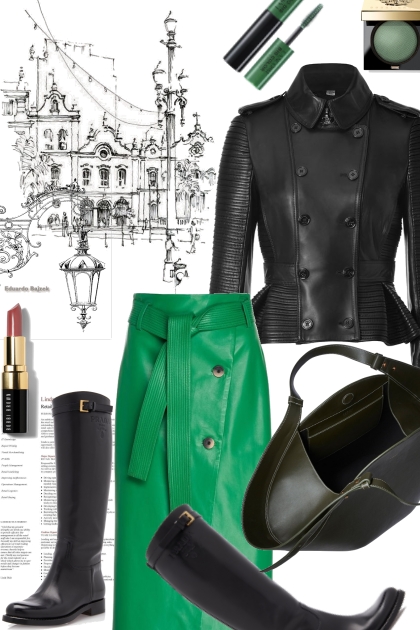 Chic biker style- Fashion set