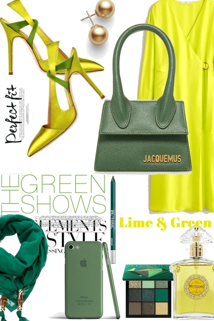 Lime-Green- Fashion set