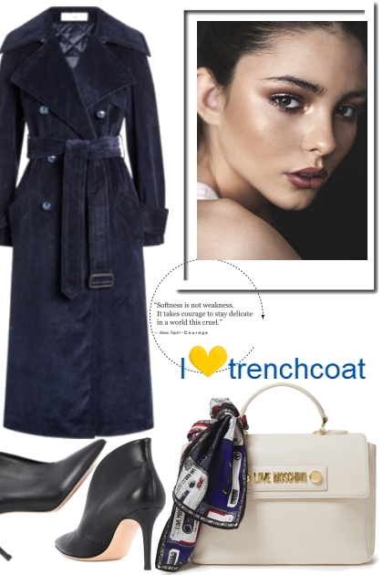 I love trenchcoats- Модное сочетание