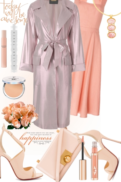 Peachy colors- combinação de moda