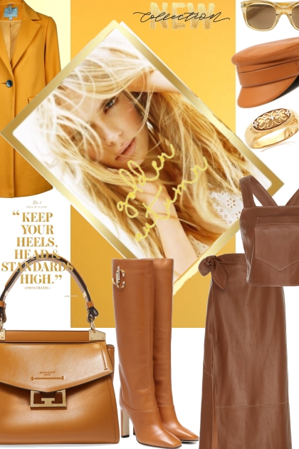 Capuccino brown- Fashion set