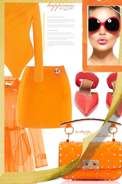 Happy citrus colors- Fashion set