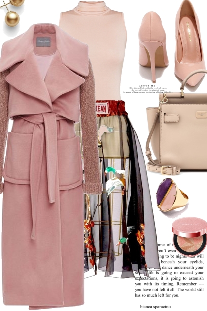 Pale pink for work- Fashion set