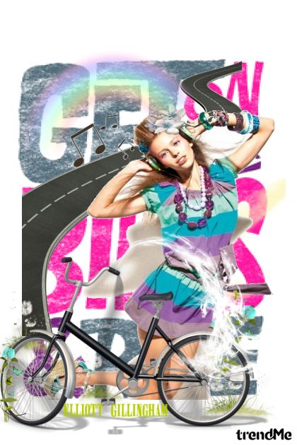 Ride Your Bike- Combinaciónde moda