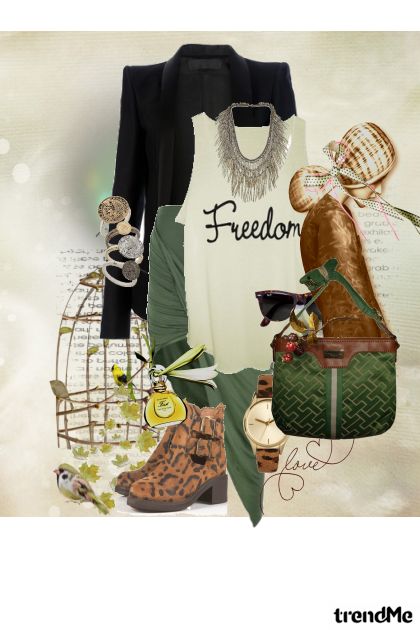 Bird Freedom- Fashion set