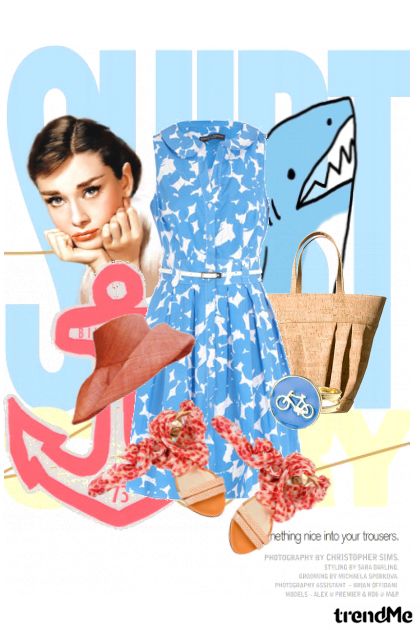 Hepburn- Combinazione di moda
