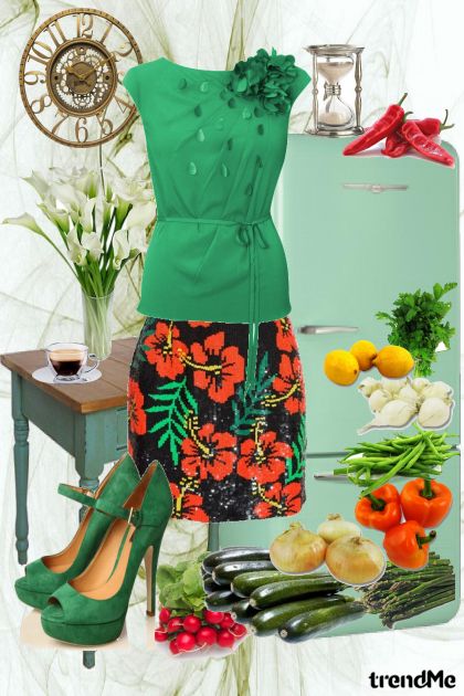 Vegetable- Combinazione di moda