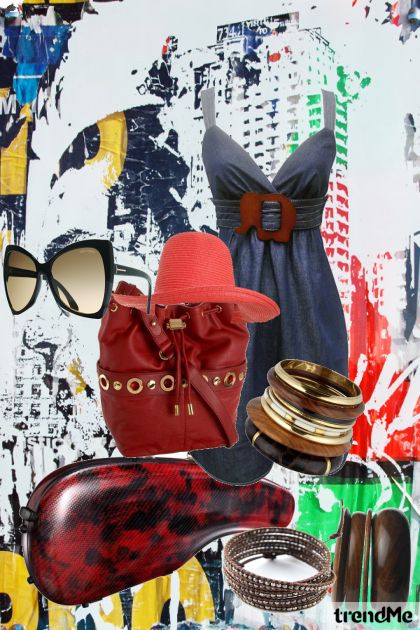 Red Elephant- Fashion set