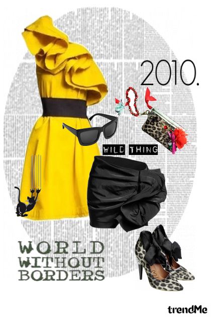 World Without Borders- combinação de moda