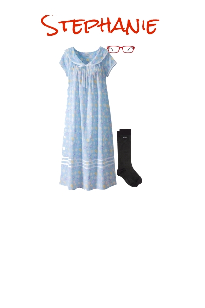 Steph Potter: Pajamas Sept 1- Modekombination