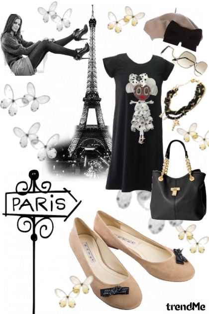 proljeće u Parizu- Combinazione di moda