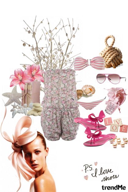 p.s. summer is pink- Fashion set