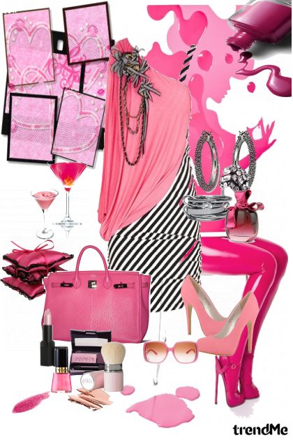 živi ružičasti život- Fashion set