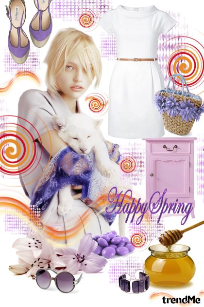 Happy Spring!- combinação de moda