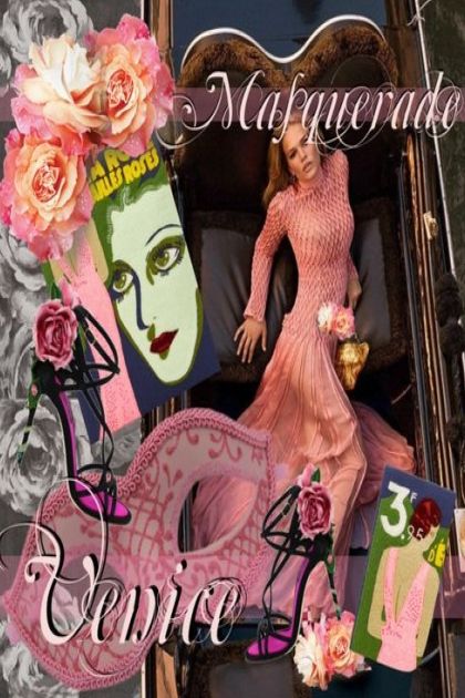 Pink Masquerade: Venice- Fashion set