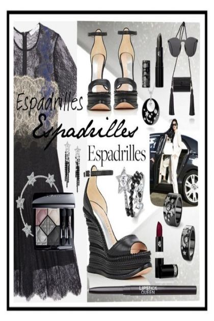 Espadrilles! Espadrilles! Espadrilles! Step into a- combinação de moda