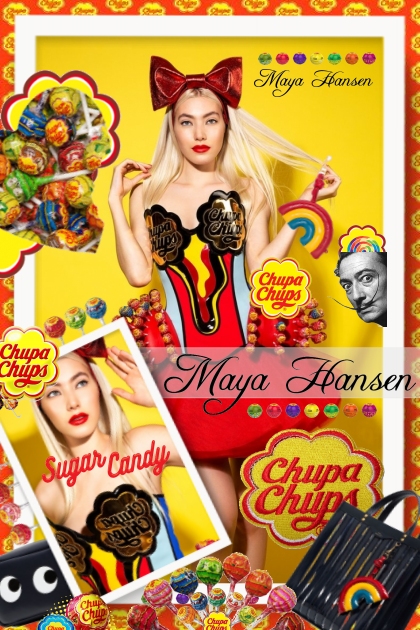 Maya Hansen Chupa Chups Candy Couture- Fashion set