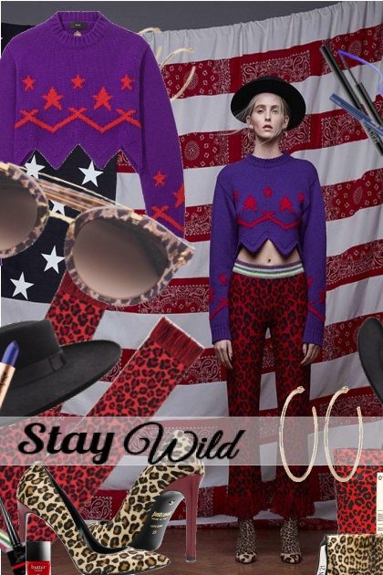 Stay Wild- Combinaciónde moda