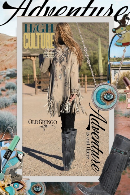 High Culture, Adventure Awaits- Modekombination