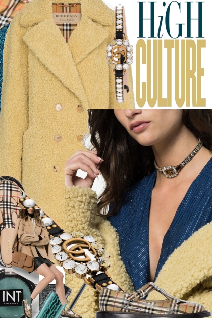 Gucci High Culture- combinação de moda