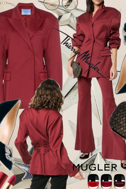 Thierry Mugler Power Dressing- Combinaciónde moda