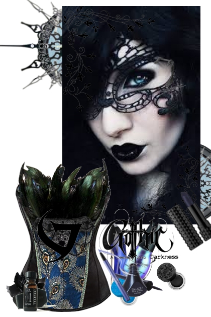 Gothic Darkness- Combinazione di moda