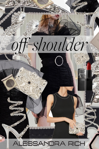 Off Shoulder Romance- combinação de moda