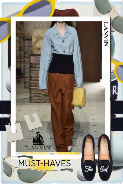 New and Noteworthy: Lanvin Sweater Shrug- Modekombination