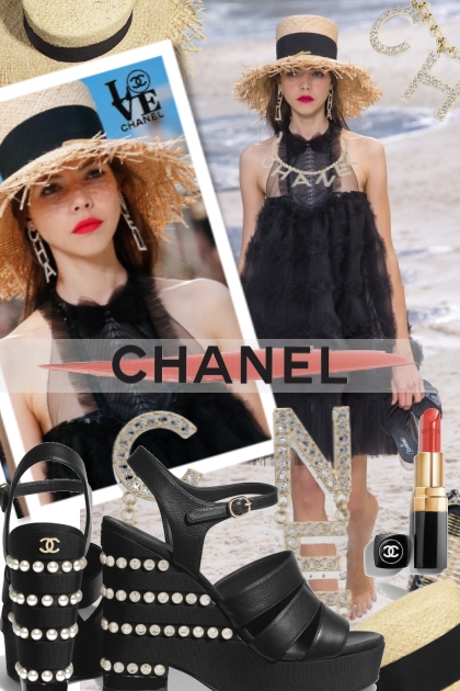 Chanel Rouge- Fashion set